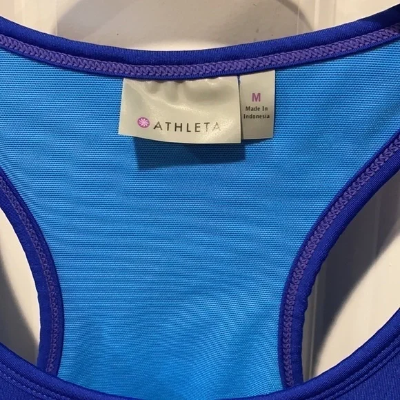 Athleta EUC Blouson Tank With Side Tie - Picture 4 of 11